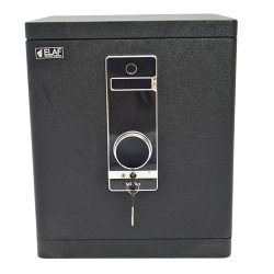 ELAF FINGERPRINT SAFETY LOCKER (FT-F450) Black - Safety Lockers | Locker