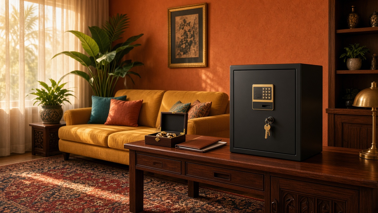 Digital safety locker for home — cash, jewellery, and documents